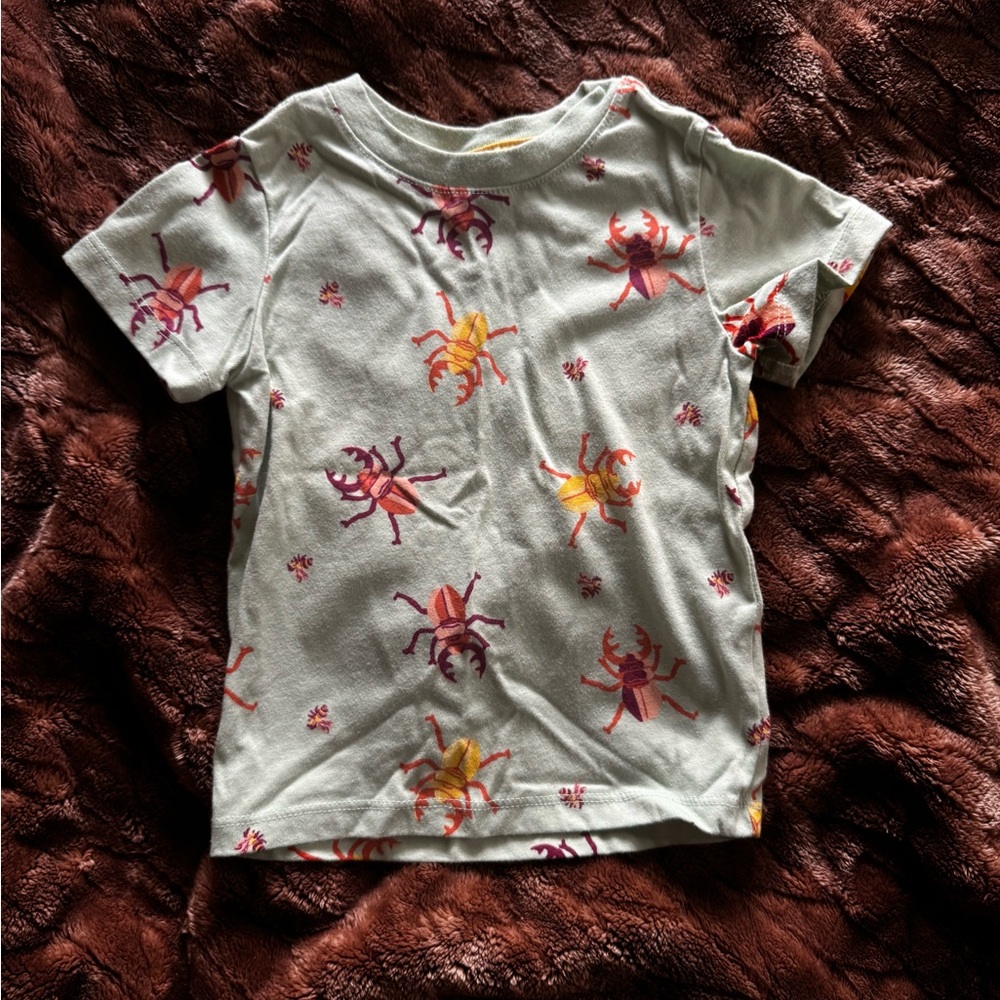 Cat & Jack Green Short Sleeve Tee